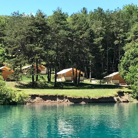 Huttopia Lac De Serre-Poncon Le Lautaret Exterior foto